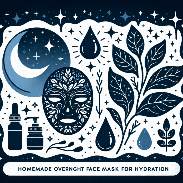 Homemade Overnight Face Masks for Hydration