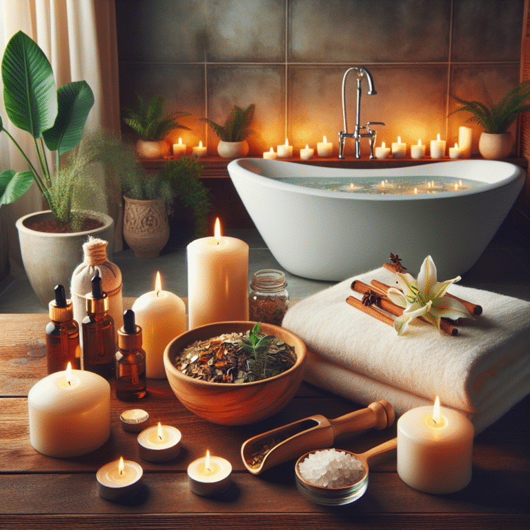 natural relaxation techniques for home spa