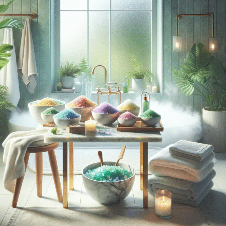 Homemade Bath Salts to Unwind and Relax