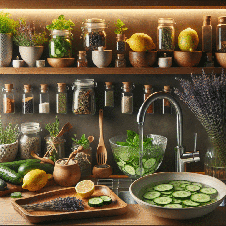 transform your kitchen into a spa: natural spa hacks using kitchen ingredients