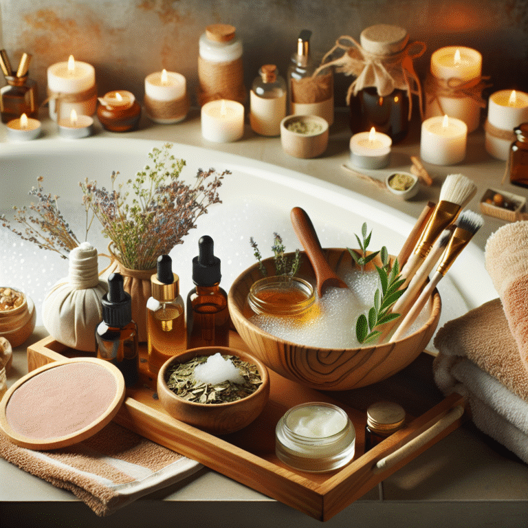 diy spa recipes for beginners: create your own relaxing oasis at home
