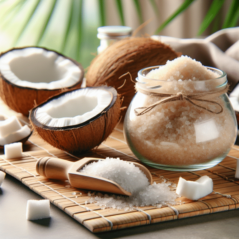 DIY Natural Body Scrubs for Smooth Skin Using Coconut and Sugar