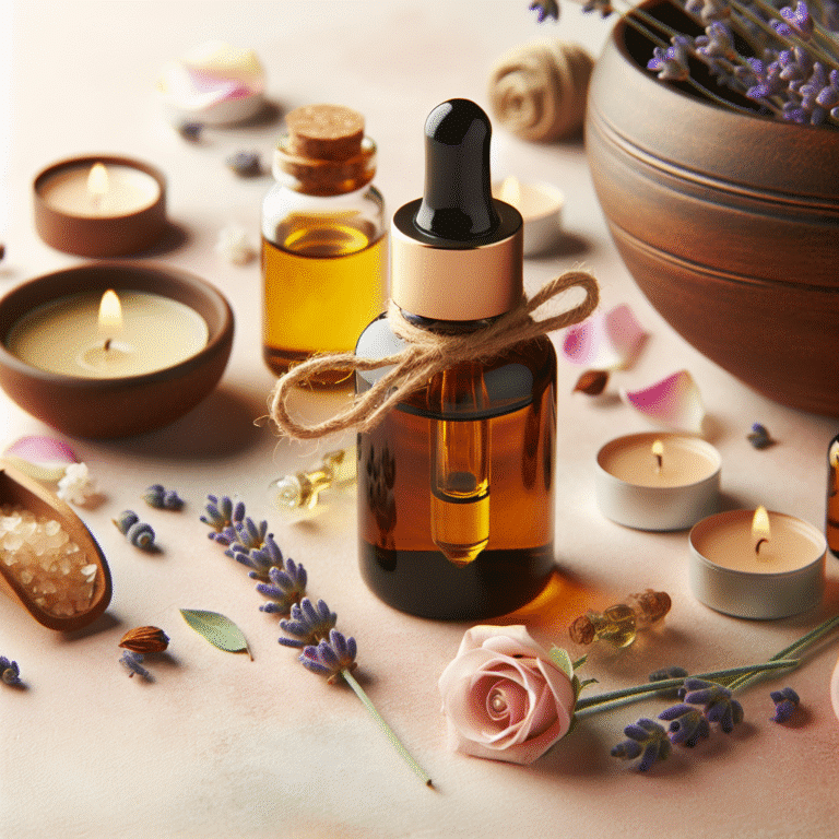 homemade calming oil for massage