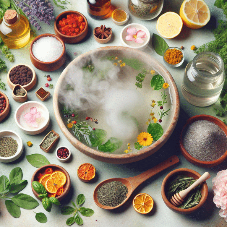 DIY Facial Steam Recipes for Glowing Skin