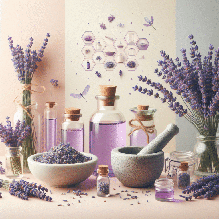 homemade lavender aromatherapy blends