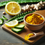 homemade turmeric face mask for brightening