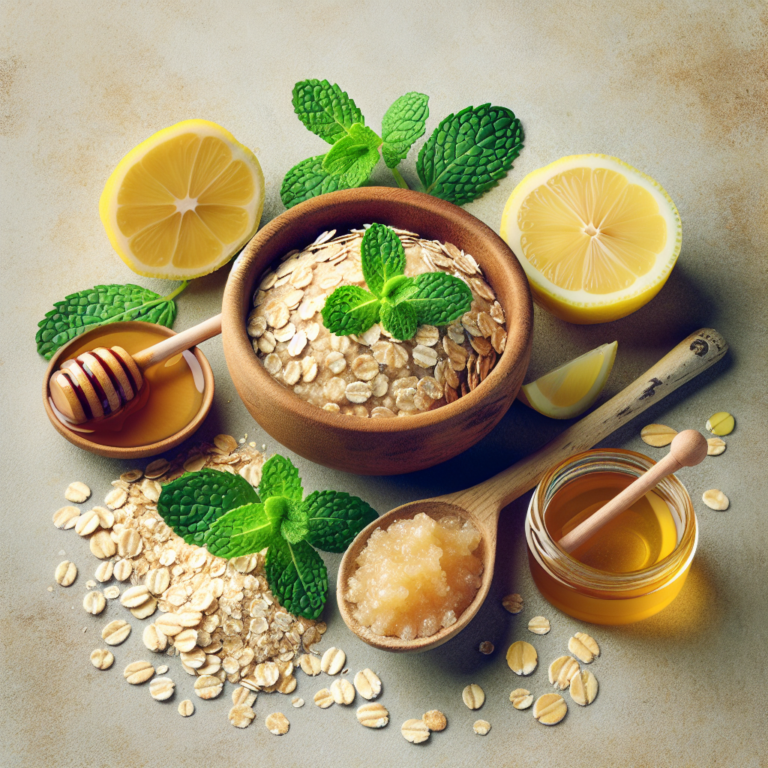 natural anti-acne facial scrub recipes