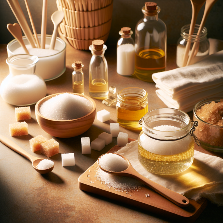 DIY Sugar and Oil Scrub for Smooth Skin: A Sweet Delight.