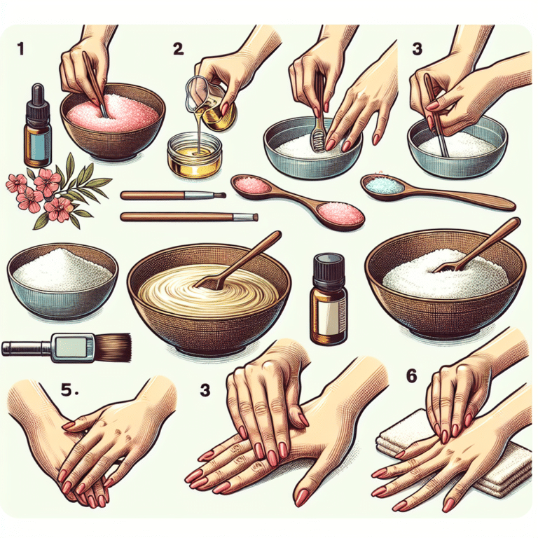 Create Your Own Homemade Sugar Scrub for Hands and Feet