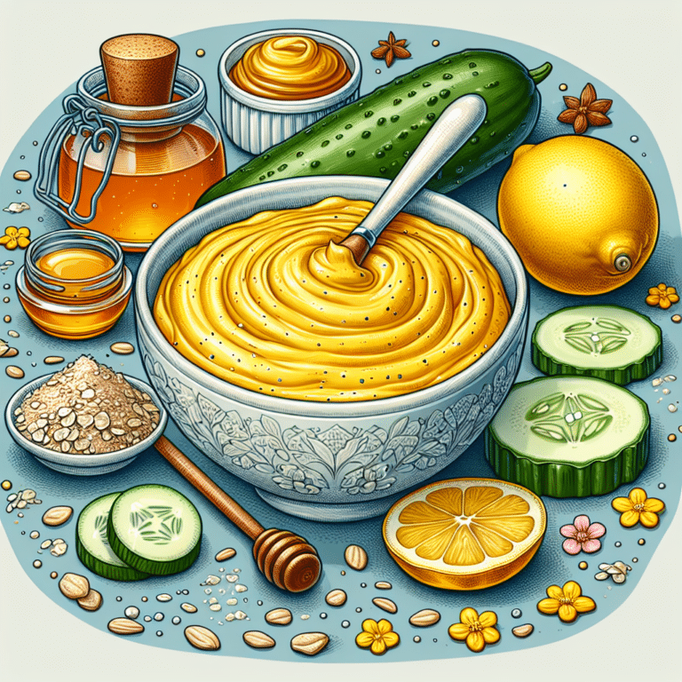 Natural Brightening Face Mask with Kitchen Ingredients
