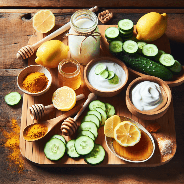 Natural Brightening Face Mask with Kitchen Ingredients