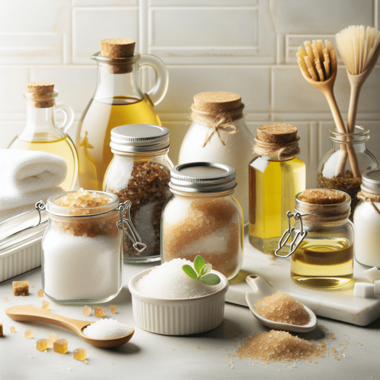 Simple DIY Sugar and Oil Scrubs for Silky Smooth Skin.